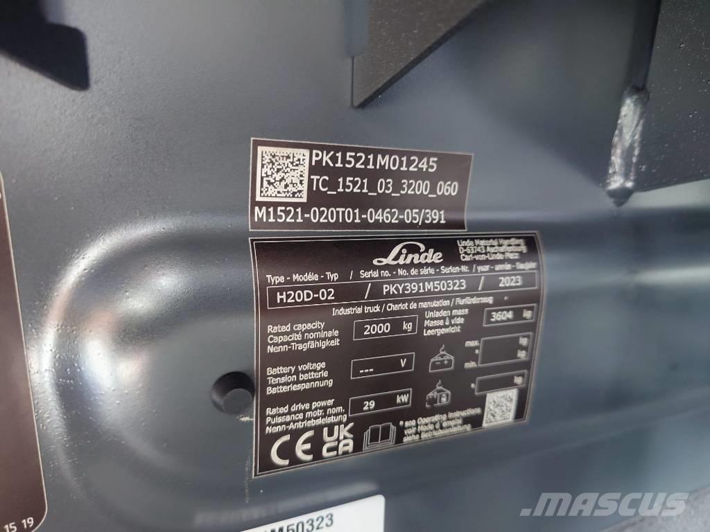 Linde H 20 D Dizel forkliftler