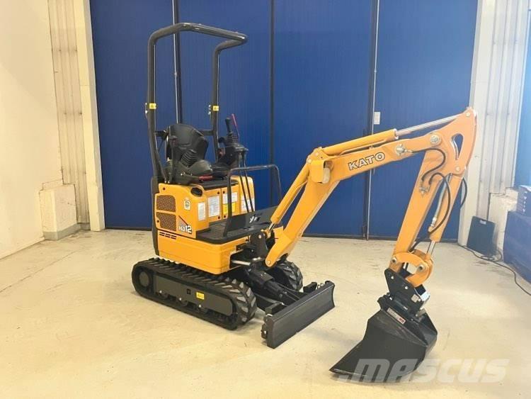 Kato HD 12 VXE Mini ekskavatörler, 7 tona dek