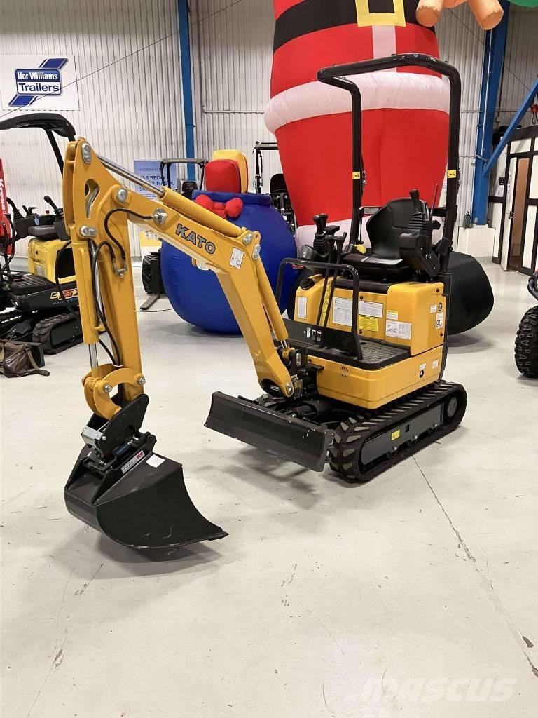 Kato HD 12 VXE Mini ekskavatörler, 7 tona dek