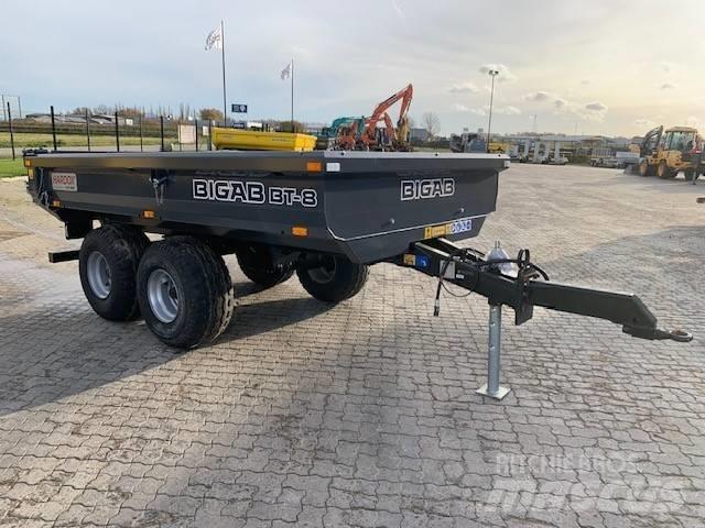 Bigab T8 vagn Lastik tekerli ekskavatörler