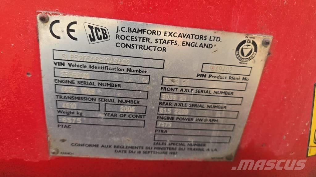 JCB 520-50 Teleskopik yükleyiciler