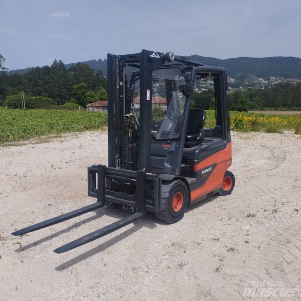 Linde E 25 Elektrikli forkliftler