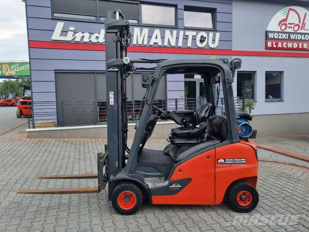 Linde H18T-01 LPG'li forkliftler