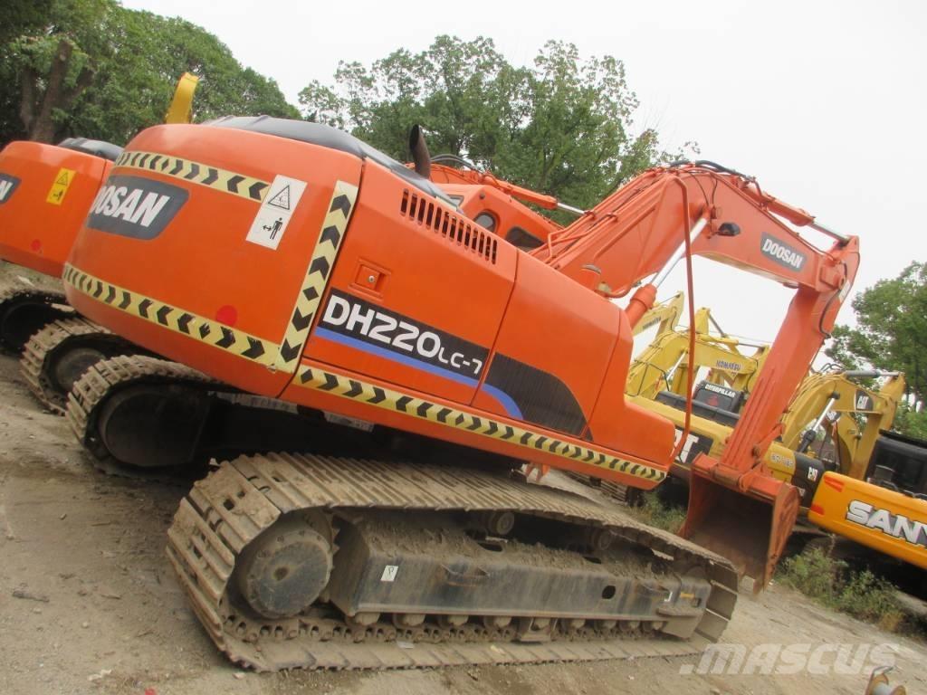 Doosan DH 220 LC Paletli ekskavatörler