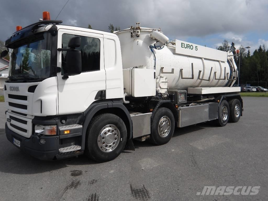 Scania P 400 LB 8x2 Vidanjörler