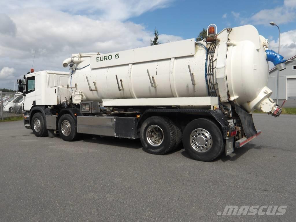 Scania P 400 LB 8x2 Vidanjörler