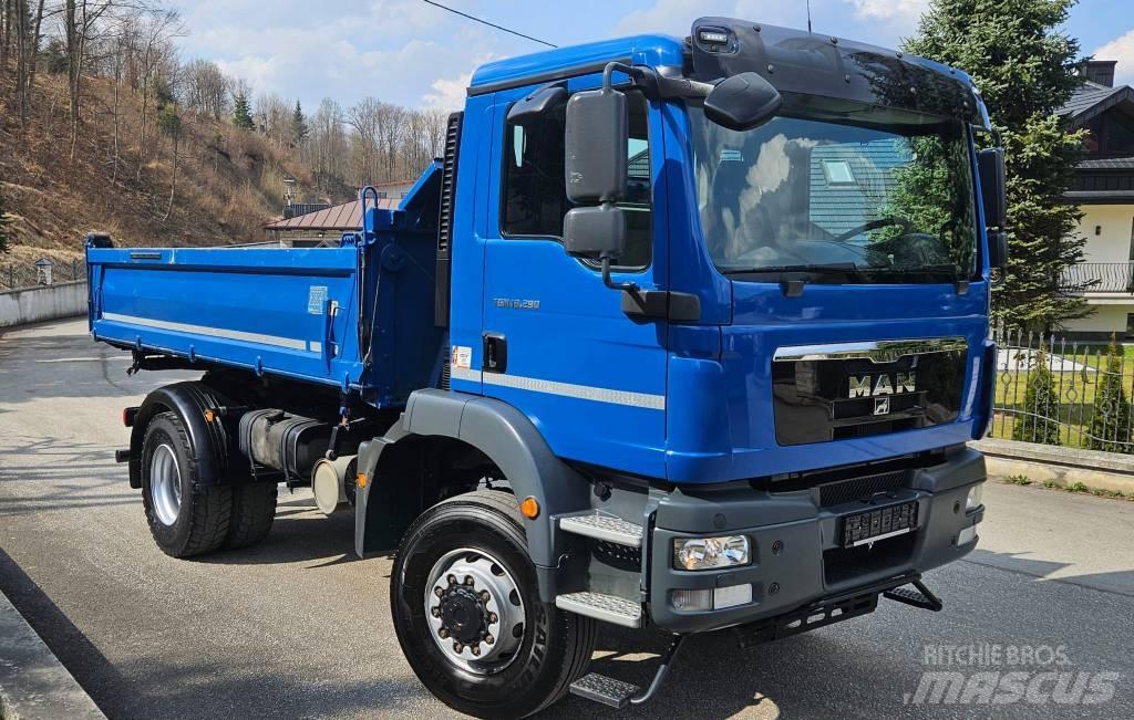 MAN TGM 18.290 4X4 Damperli kamyonlar