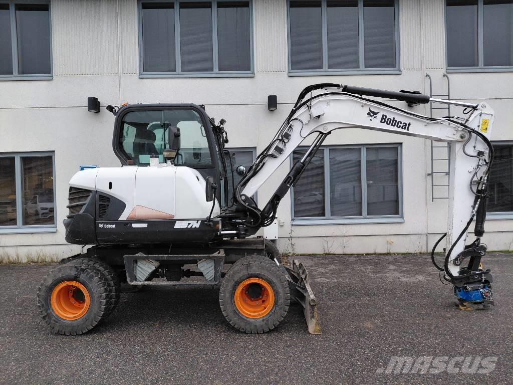 Bobcat E 57 W Lastik tekerli ekskavatörler