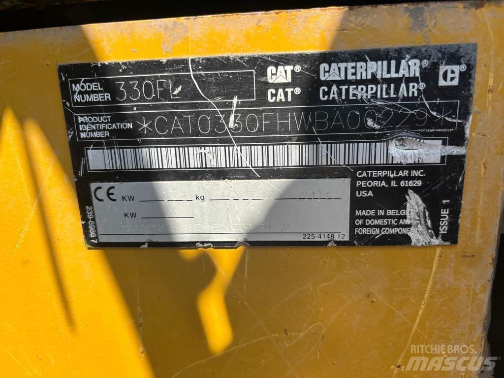 CAT 330FL Özel ekskavatörler