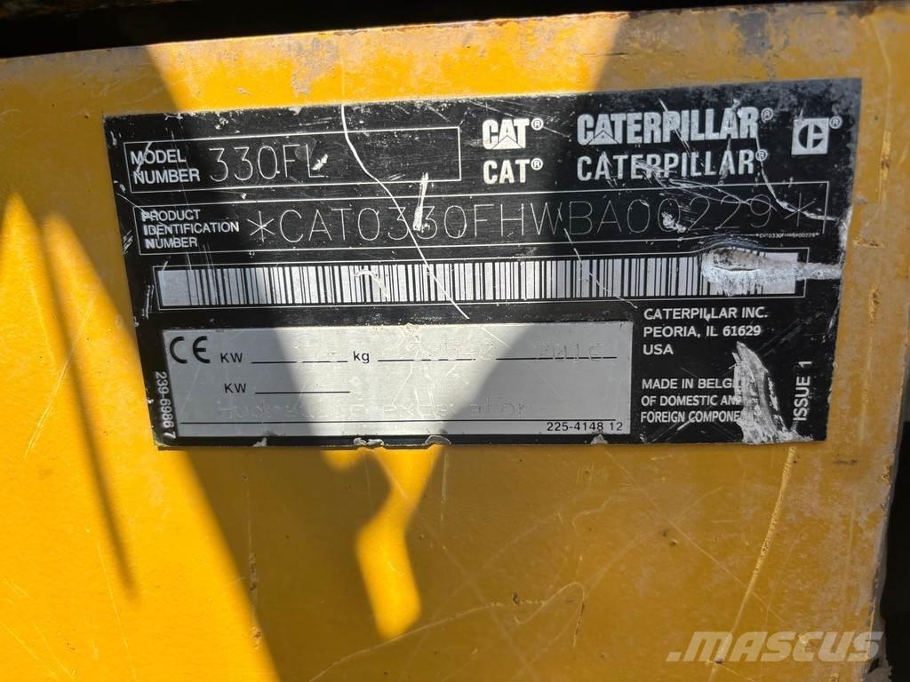 CAT 330FL Özel ekskavatörler