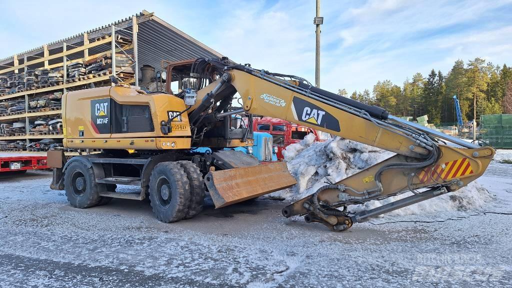 CAT M314F Lastik tekerli ekskavatörler
