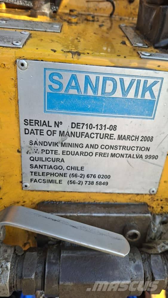 Sandvik DE710 Sondaj kuleleri