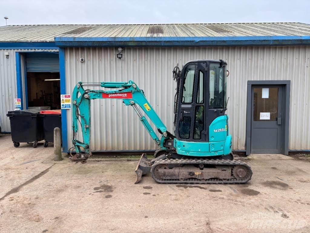 Kobelco SK25SR-6E Mini ekskavatörler, 7 tona dek