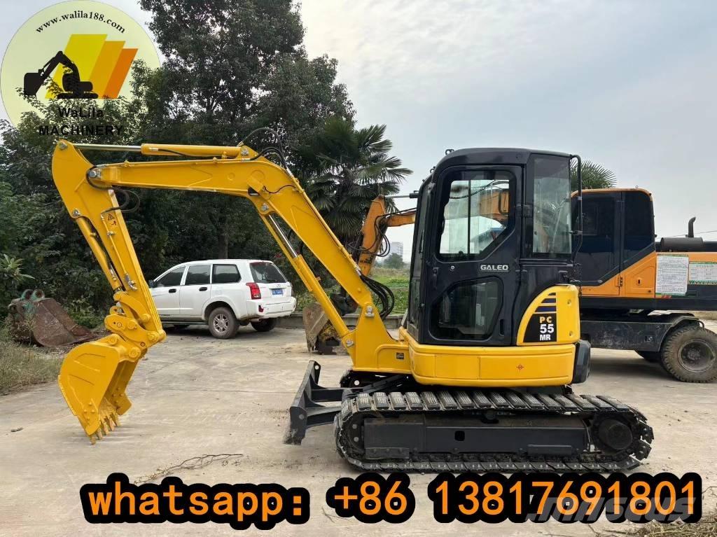 Komatsu PC 55 MR Mini ekskavatörler, 7 tona dek