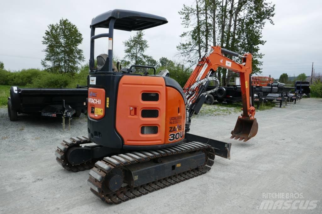 Hitachi ZX 30 U-5 A Mini ekskavatörler, 7 tona dek