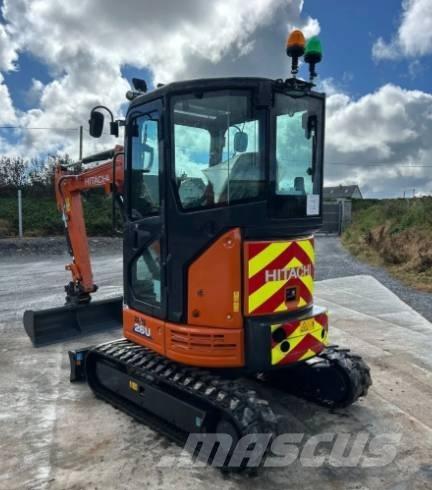 Hitachi Zaxis 26 U Mini ekskavatörler, 7 tona dek