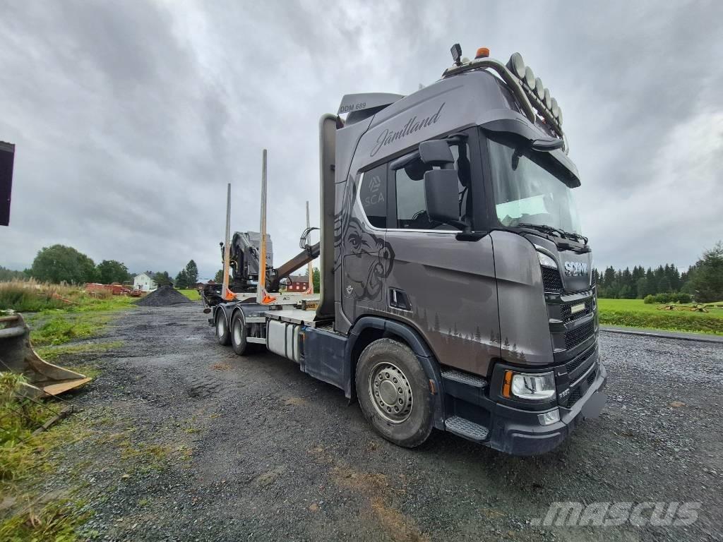 Scania R 650 Tomruk kamyonlari