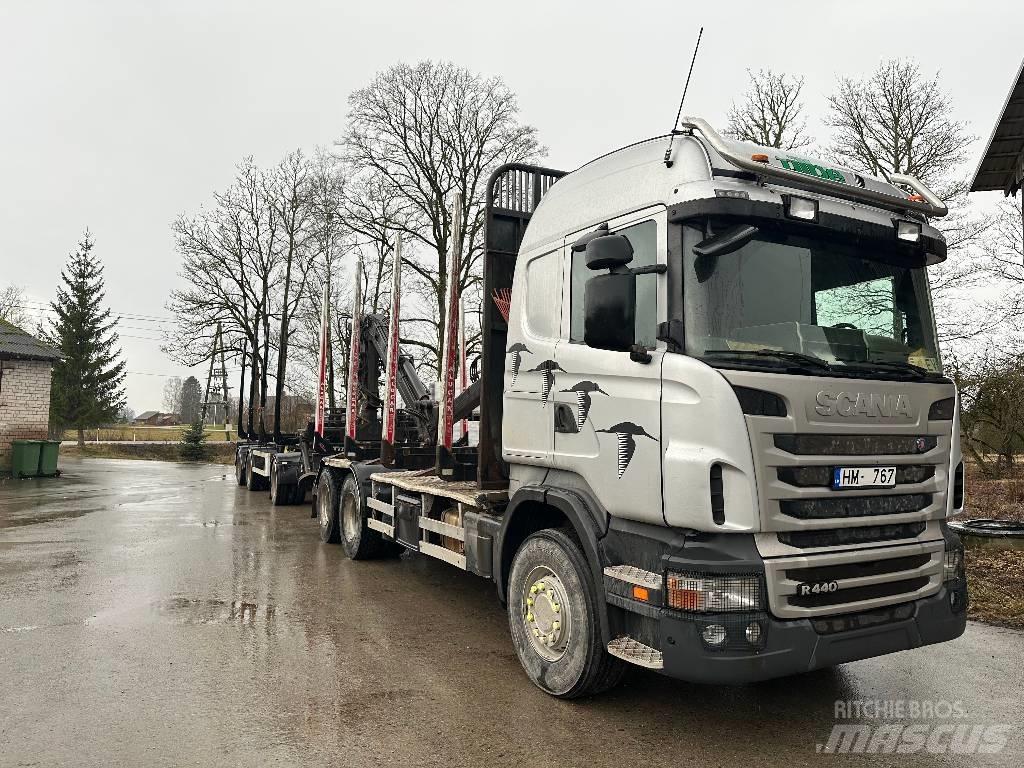 Scania R440 Tomruk kamyonlari
