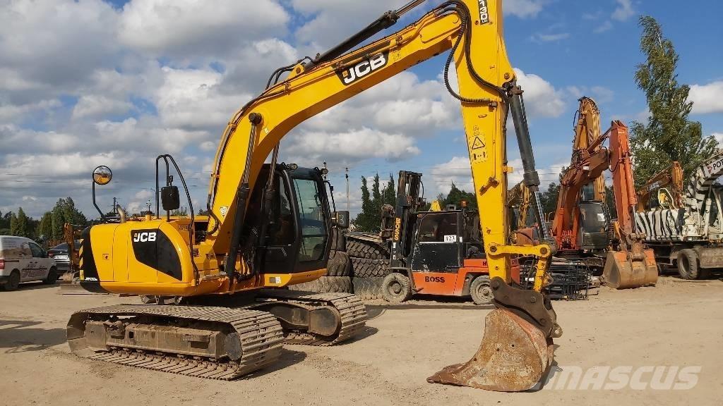 JCB JS 130 LC Paletli ekskavatörler