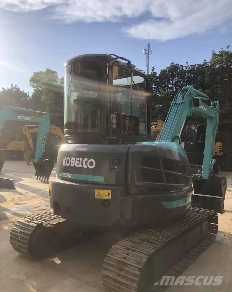 Kobelco SK 55 Mini ekskavatörler, 7 tona dek