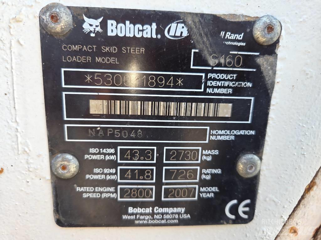 Bobcat S 160 Skid steer loderler
