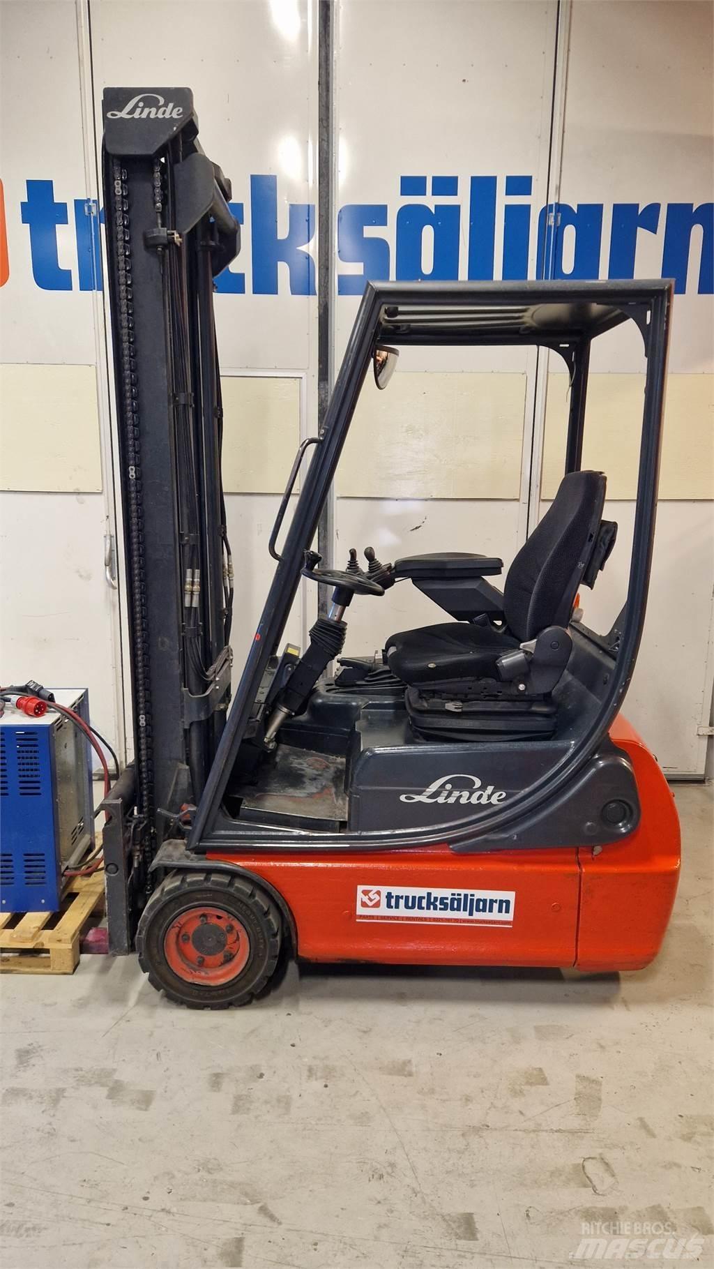 Linde E16C -02 Elektrikli forkliftler