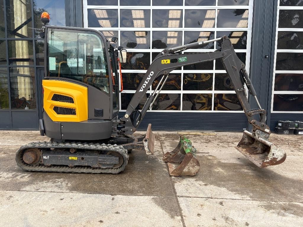 Volvo ECR 25 D Mini ekskavatörler, 7 tona dek