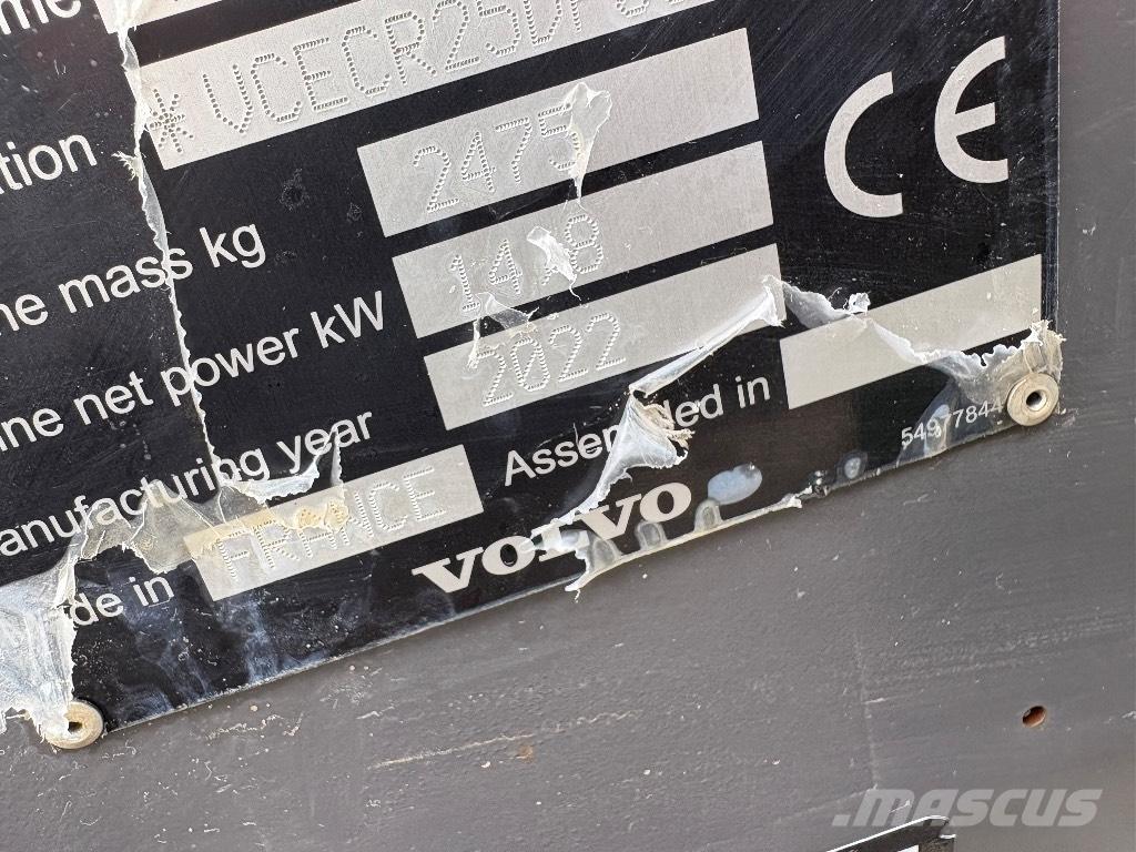 Volvo ECR 25 D Mini ekskavatörler, 7 tona dek