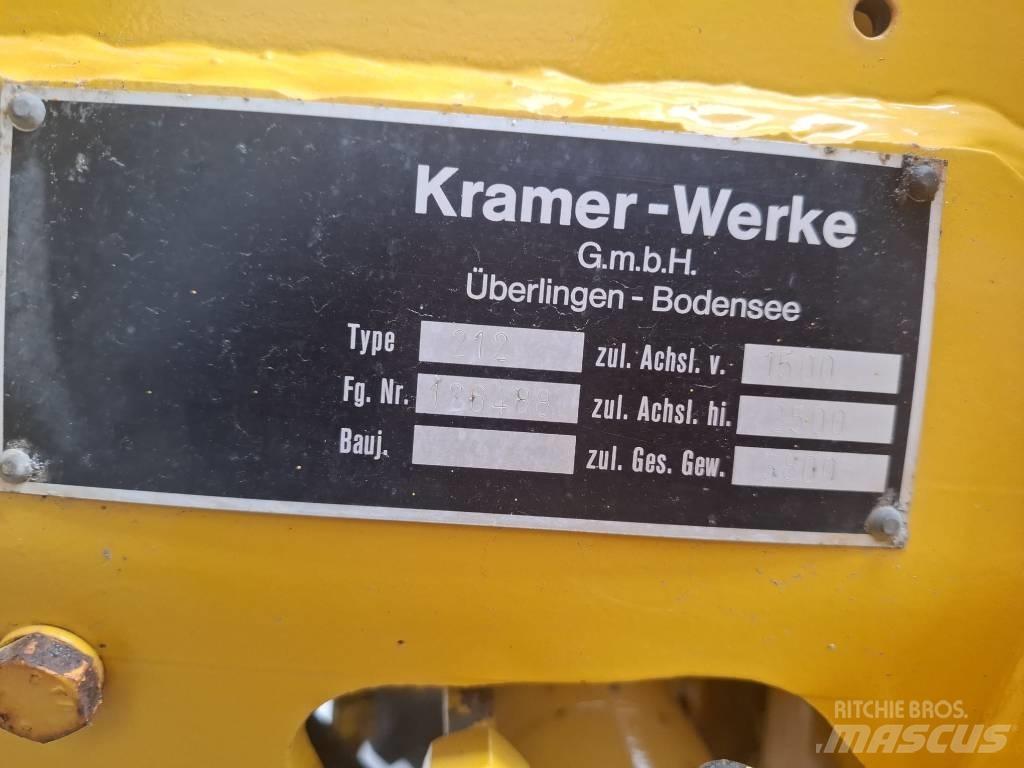 Kramer 212 Tekerlekli yükleyiciler