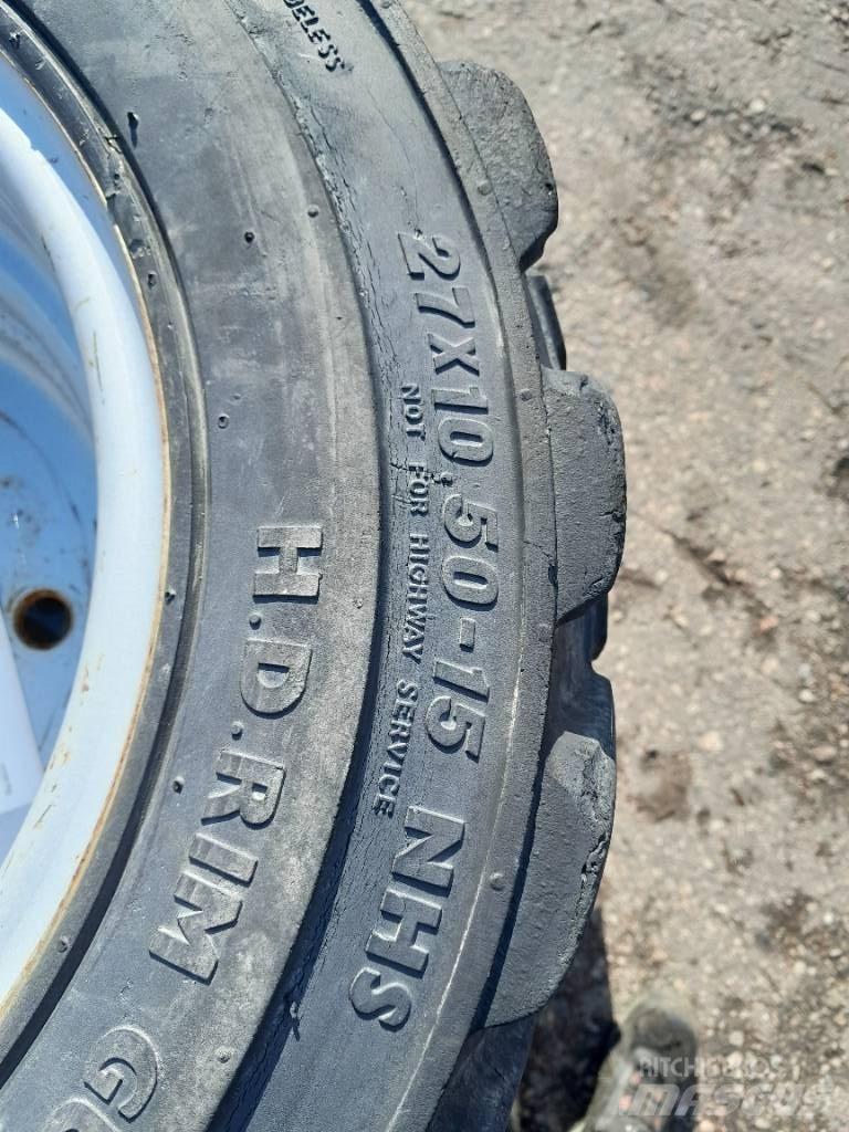BKT 27x10,50-15 Hjul Tekerlekler