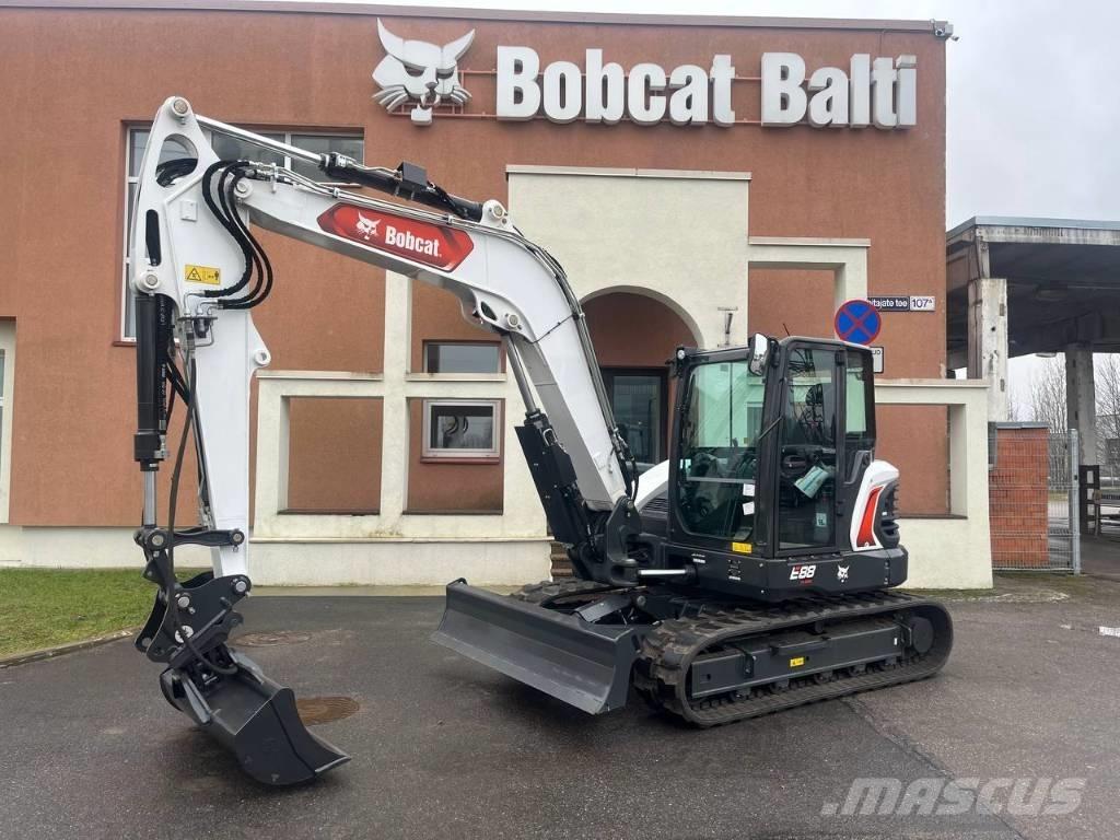 Bobcat E88 Paletli ekskavatörler
