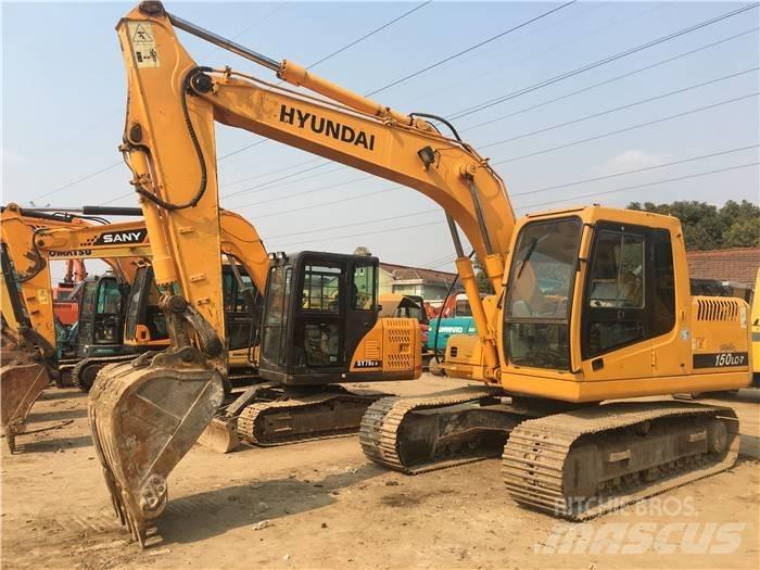 Hyundai R150LC-7 Paletli ekskavatörler