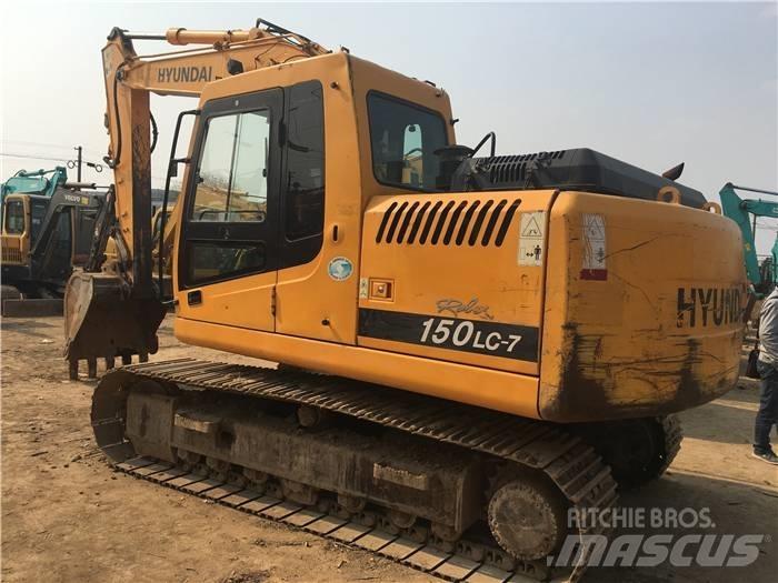 Hyundai R150LC-7 Paletli ekskavatörler