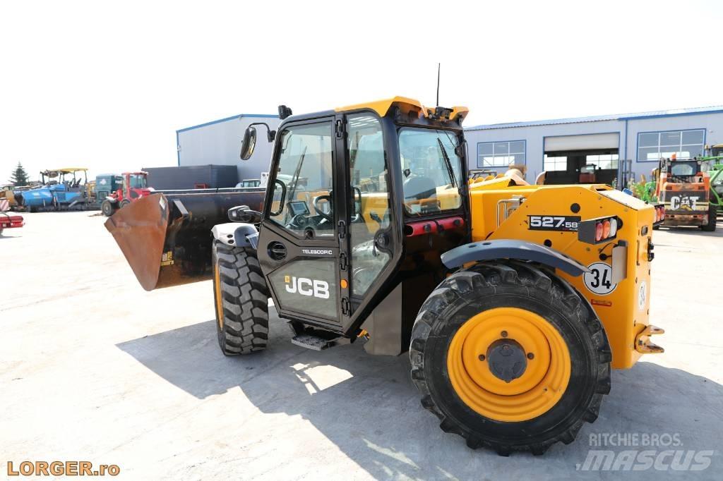 JCB 527-58 Agri Tarimsal teleskopik yükleyiciler