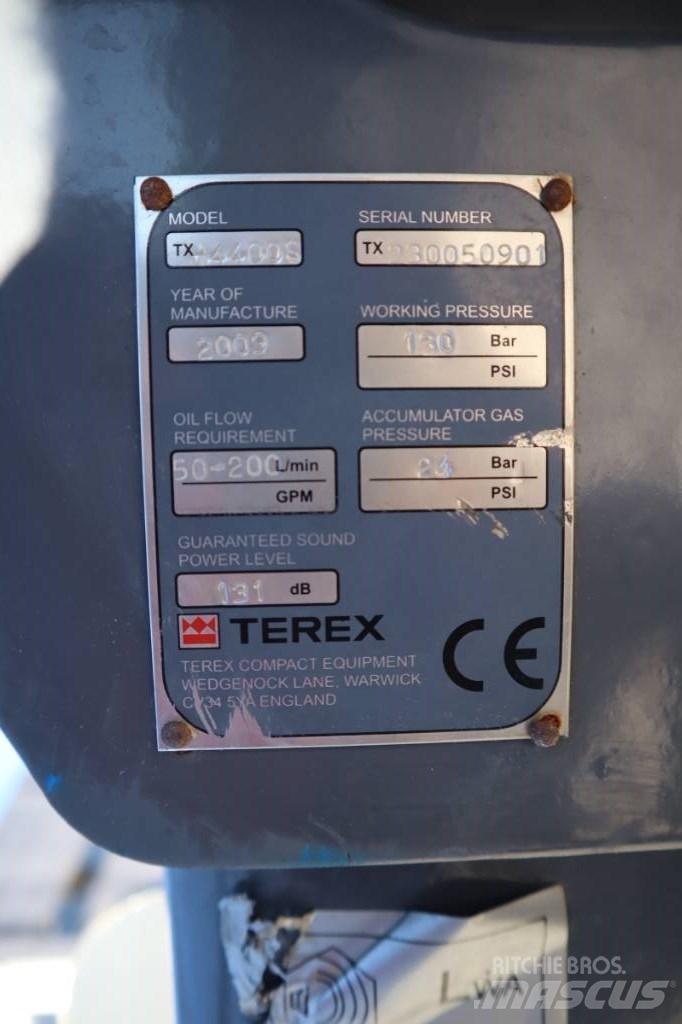 Terex TXH4400 Hidrolik kırıcılar