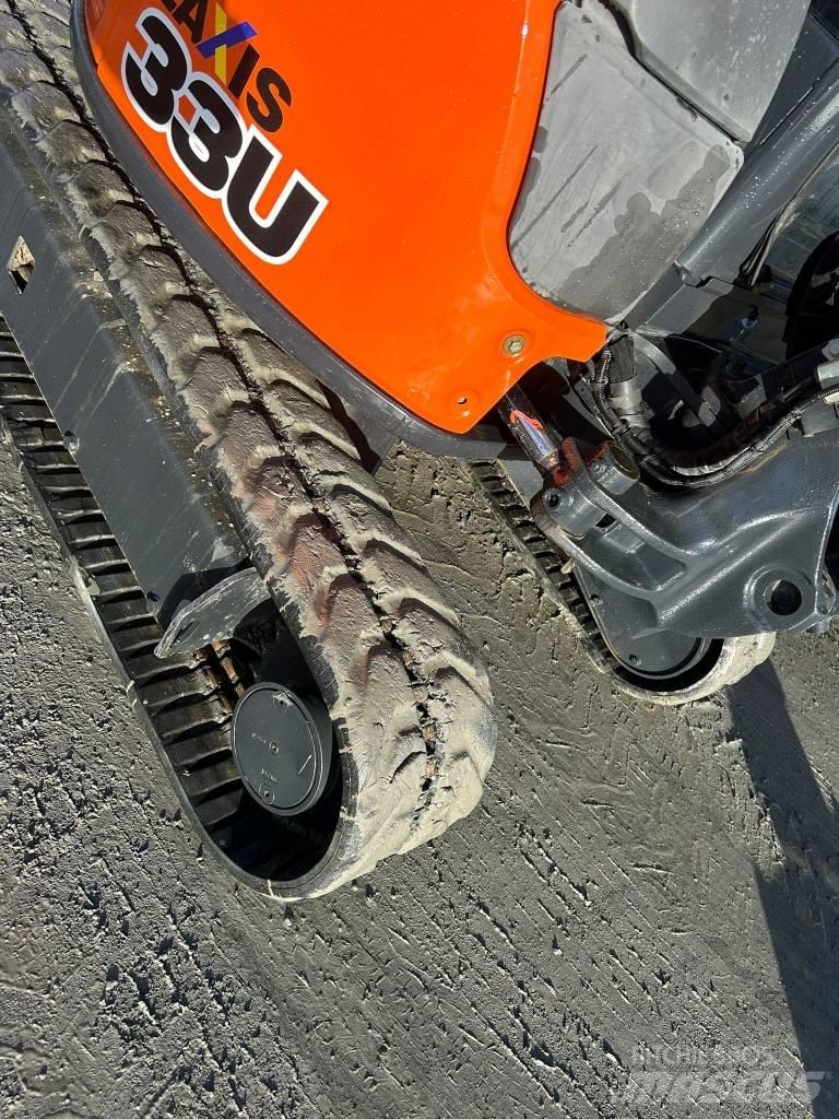 Hitachi ZX 33 U-5 Mini ekskavatörler, 7 tona dek