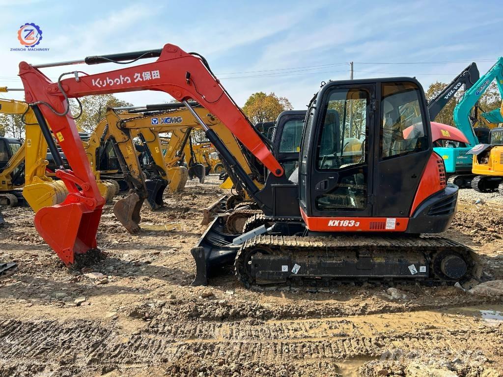 Kubota KX 183-3 Mini ekskavatörler, 7 tona dek