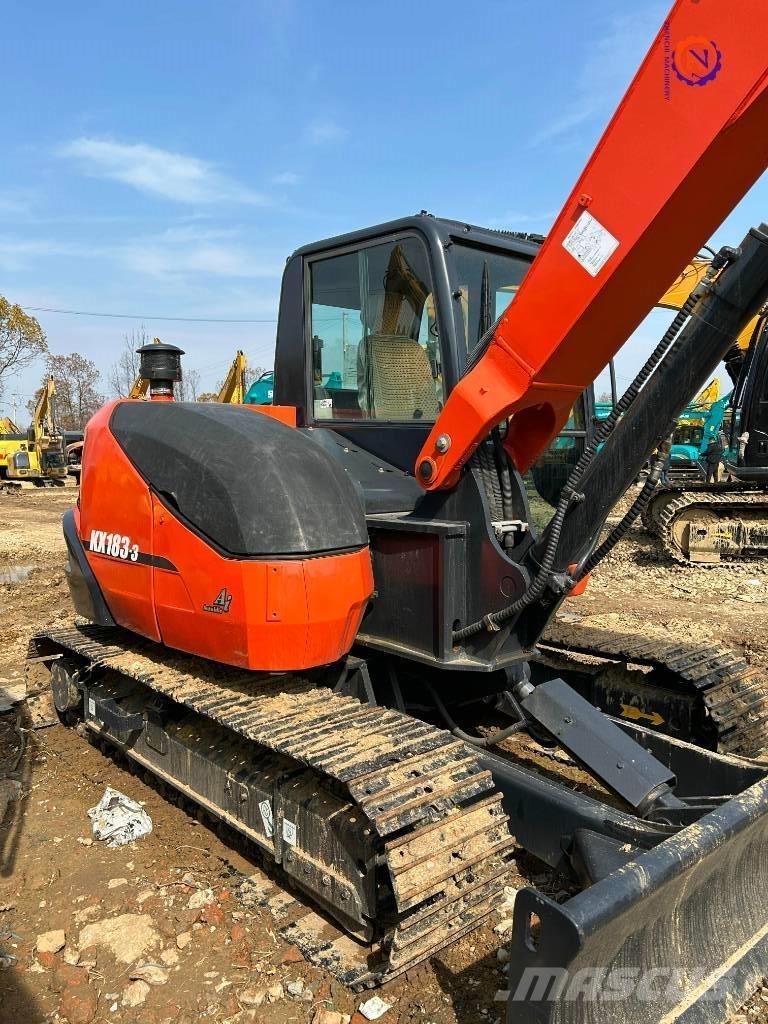 Kubota KX 183-3 Mini ekskavatörler, 7 tona dek