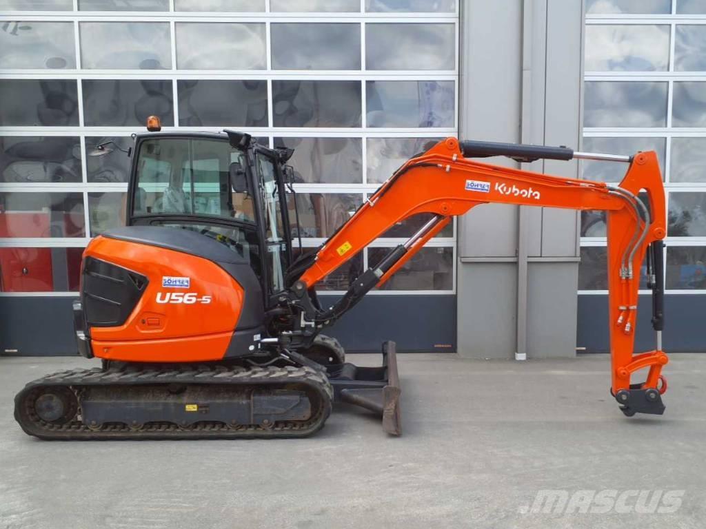 Kubota U 56-5 | MS03 Mini ekskavatörler, 7 tona dek