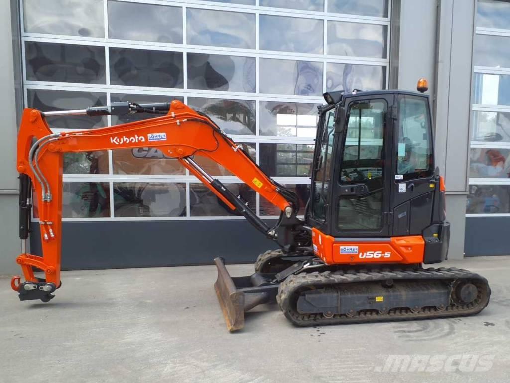 Kubota U 56-5 | MS03 Mini ekskavatörler, 7 tona dek