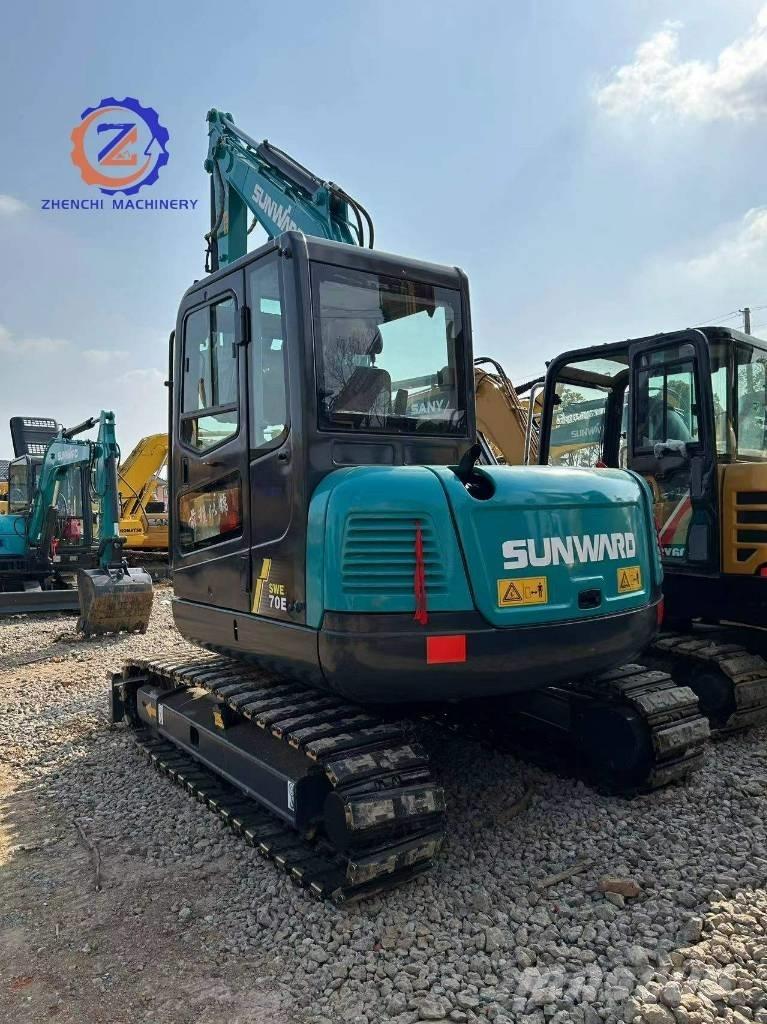Sunward 70 E Mini ekskavatörler, 7 tona dek