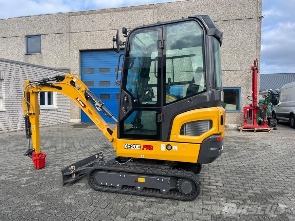 XCMG XE 20 E Pro Mini ekskavatörler, 7 tona dek