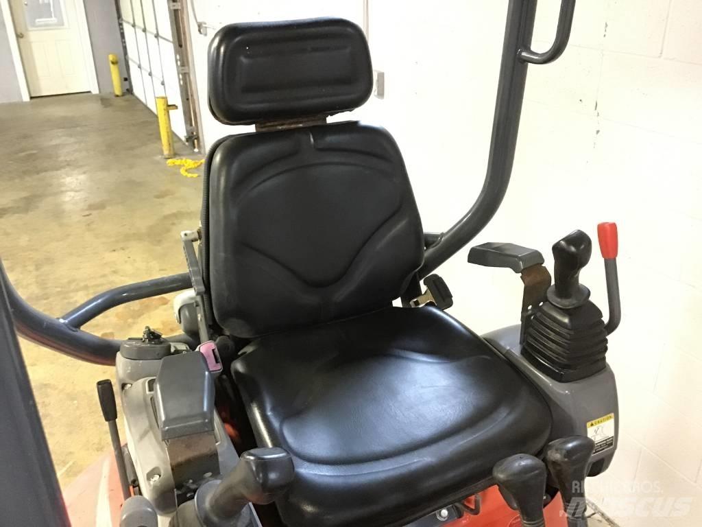 Kubota U 17 Mini ekskavatörler, 7 tona dek