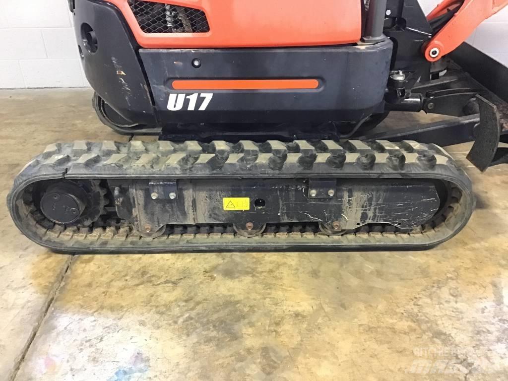 Kubota U 17 Mini ekskavatörler, 7 tona dek