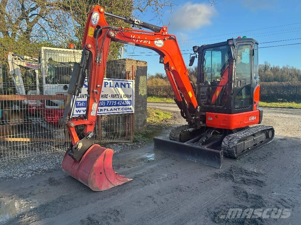 Kubota U 36-4 Mini ekskavatörler, 7 tona dek