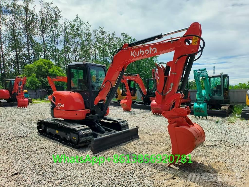Kubota U 50 Mini ekskavatörler, 7 tona dek