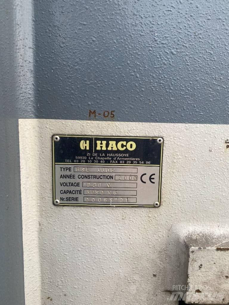  guillotine haco 3006 Kaynak makineleri