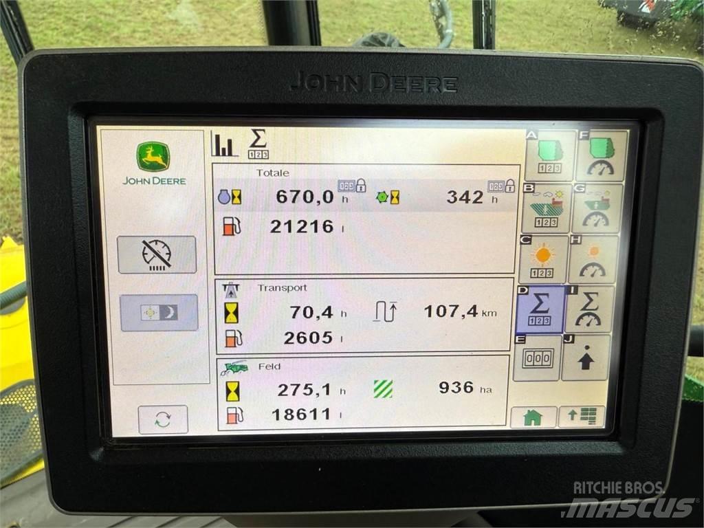 John Deere 9600i Kendi yürür silaj makinalari