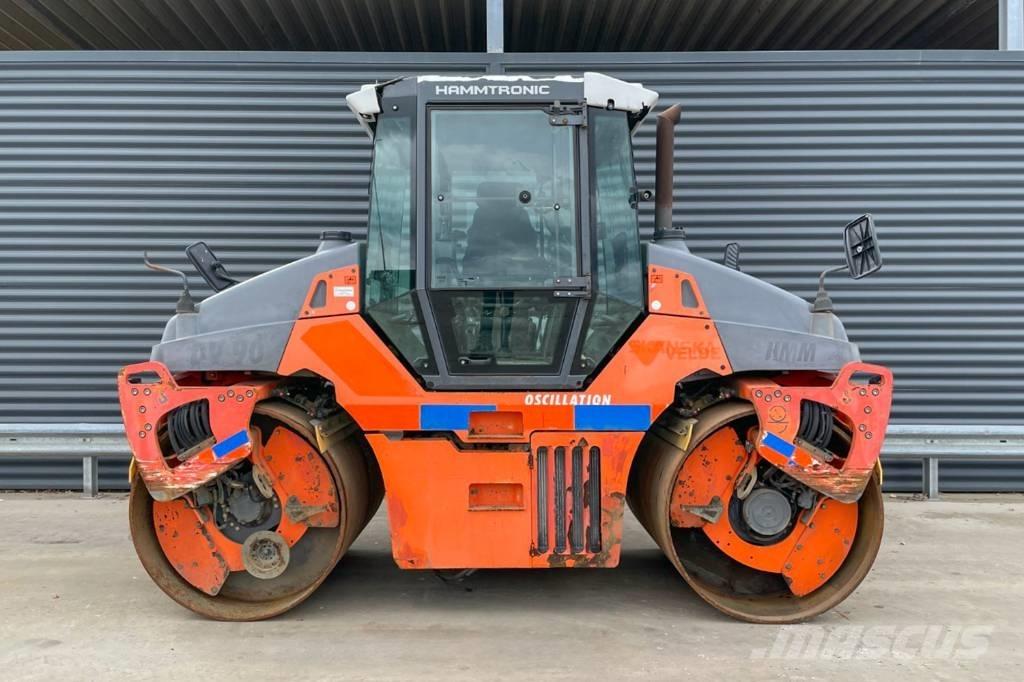 Hamm DV 90 VO Çift tamburlu silindirler