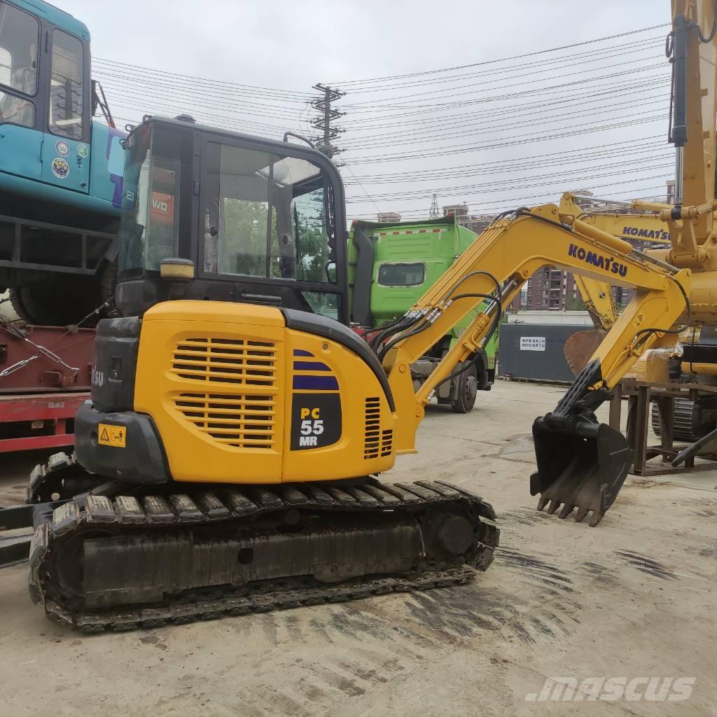 Komatsu PC 55 MR Mini ekskavatörler, 7 tona dek
